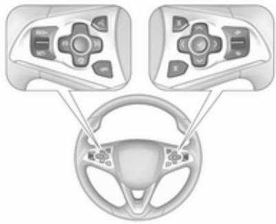 OPEL ASTRA 2016 - Commandes au volant - 1