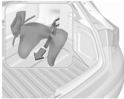 OPEL ASTRA 2016 - Rangement de la barre d'attelage - 1