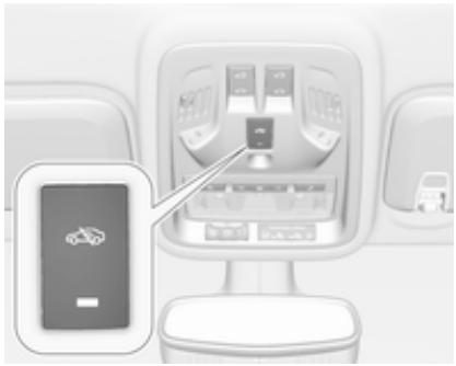 OPEL ASTRA 2016 - Activation sans surveillance de l'habitacle et de l'inclinaison du véhicule - 1