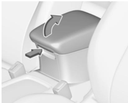 OPEL ASTRA 2016 - Rangement dans les accoudoirs - 1