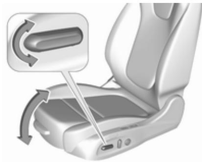OPEL ASTRA 2016 - Inclinaison de l'assise - 1