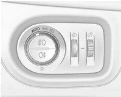 OPEL ASTRA 2016 - Commande automatique des feux - 1