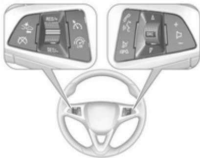 OPEL ASTRA 2016 - Commandes au volant - 2