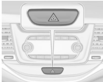 OPEL ASTRA 2016 - Feux de détresse - 1