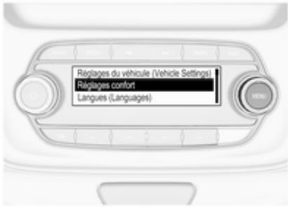 OPEL ASTRA 2016 - Paramétrages personnels - 1