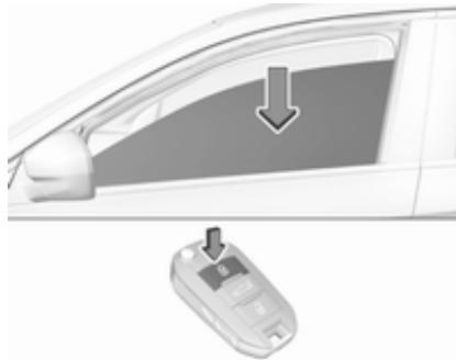 OPEL GRANDLAND - Actionnement des vitres depuis l'extérieur - 1