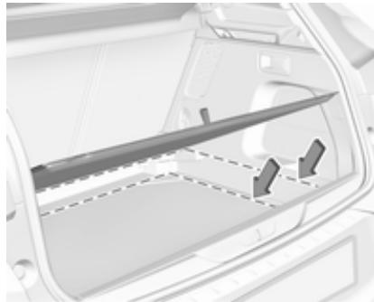 OPEL GRANDLAND - Double plancher de chargement - 1