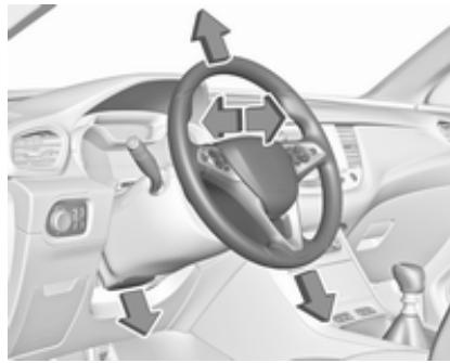 OPEL GRANDLAND - Réglage du volant - 1