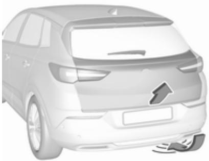 OPEL GRANDLAND - Fonctionnement avec la clé électronique - 2