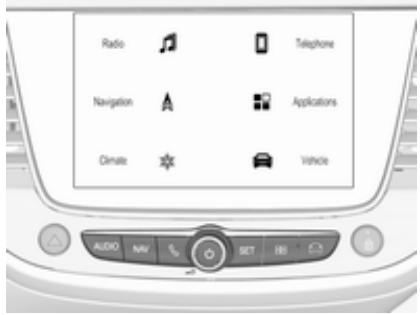 OPEL GRANDLAND - Fonctionnement tactile et de bouton - 1