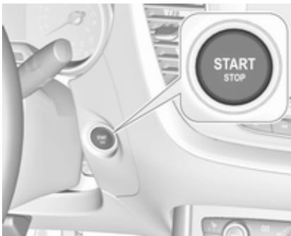 OPEL GRANDLAND - Bouton d'alimentation - 1