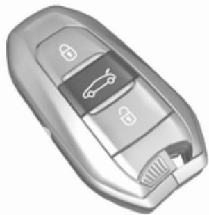 OPEL GRANDLAND - Fonctionnement avec la clé électronique - 1