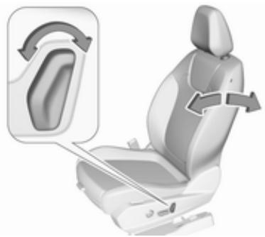 OPEL GRANDLAND - Inclinaison du dossier - 1