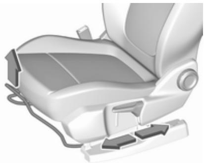 OPEL GRANDLAND X - Réglage longitudinal - 1