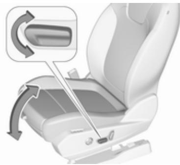OPEL GRANDLAND X - Inclinaison de l'assise - 1