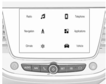 OPEL GRANDLAND X - Fonctionnement tactile et de bouton - 1