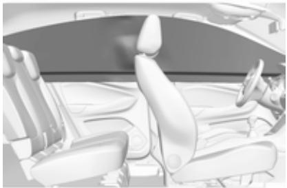 OPEL GRANDLAND X - Système d'airbag rideau - 1