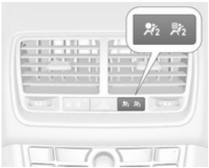 OPEL MERIVA B 2011 - Témoins de la console centrale - 1