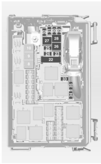 OPEL MERIVA B 2011 - N^ Circuit electrique - 1