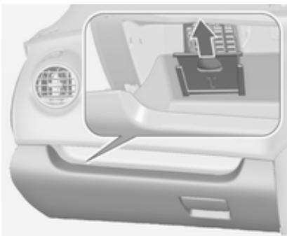 OPEL MERIVA B 2011 - Boîte à fusibles du tableau de bord - 2