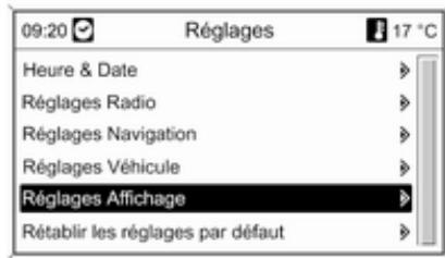 OPEL MERIVA B 2011 - Réglages comport - 2