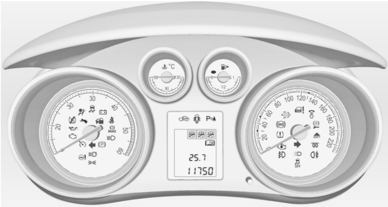 OPEL MERIVA B 2011 - Témoins - 1