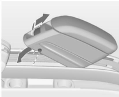 OPEL MERIVA B 2011 - Accoudoir amovible - 3