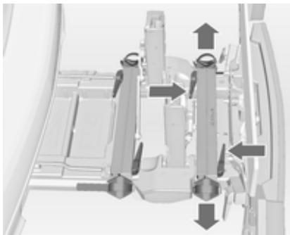 OPEL MERIVA B 2011 - Adaptation du système de transport arrêté à un velo - 1