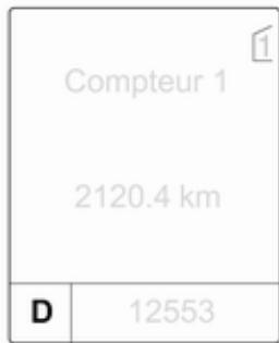 OPEL MERIVA B 2011 - Affichage de la transmission - 1