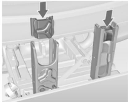 OPEL MERIVA B 2011 - Rangement du système de transport arrière - 1