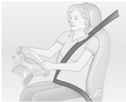 OPEL MERIVA B 2011 - Ceinture de sécurité - 1