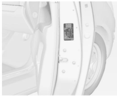 OPEL MERIVA B 2011 - Pression de gonflage - 1