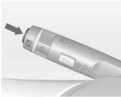 OPEL MERIVA B 2011 - Sélection des menus et des fonctions - 3