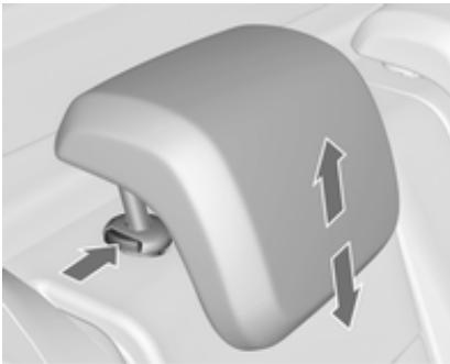 OPEL MERIVA B 2011 - Appuis-tete des sièges arrêté - 1