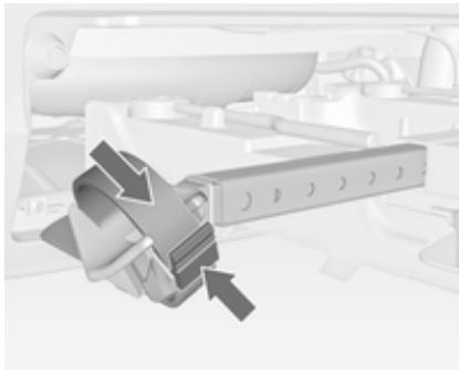 OPEL MERIVA B 2011 - Rangement du système de transport arrière - 2