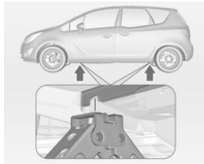 OPEL MERIVA B 2011 - Changement d'une roue - 3