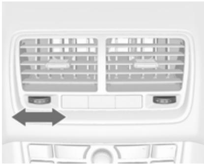 OPEL MERIVA B 2011 - Bouches d'ération réglables - 1