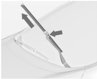 OPEL MERIVA B 2011 - Remplacement des balais d'essuie-glace - 1