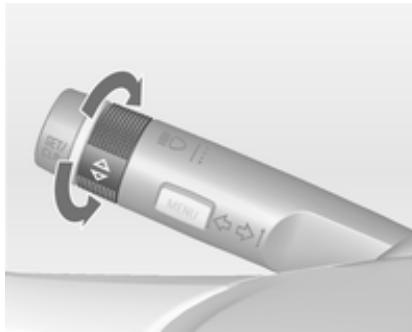 OPEL MERIVA B 2011 - Sélection des menus et des fonctions - 2