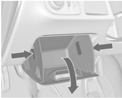 OPEL MERIVA B 2011 - Boîte à fusibles du tableau de bord - 1