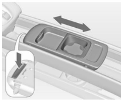 OPEL MERIVA B 2011 - Déplacement du porte-gobelets - 1