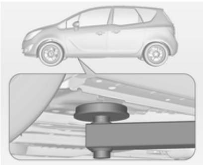 OPEL MERIVA B 2011 - Changement d'une roue - 5