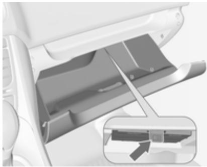 OPEL MERIVA B 2011 - Espaces de rangement Boite à gants - 1