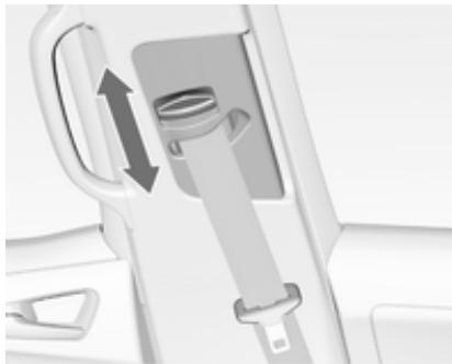 OPEL MERIVA B 2011 - Réglage de hauteur - 1