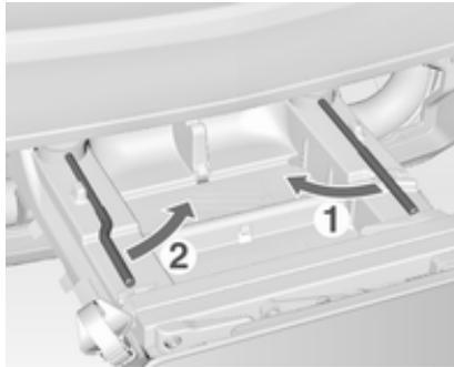 OPEL MERIVA B 2011 - Verrouillage du système de transport arrêté - 1