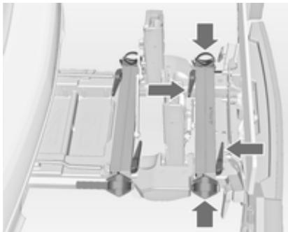 OPEL MERIVA B 2011 - Rangement du système de transport arrière - 3