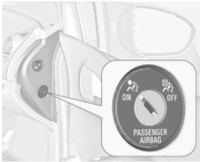 OPEL MERIVA B 2011 - Désactivation d'airbag - 1