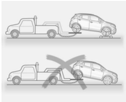 OPEL MOKKA 2013 - Remorquage du véhicule avec traction avant - 3