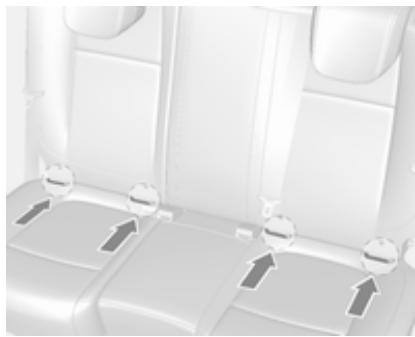 OPEL MOKKA 2013 - Systèmes de sécurité pour infant ISOFIX - 1