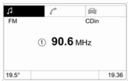 OPEL ZAFIRA 2 - Gammes de fonctions - 1